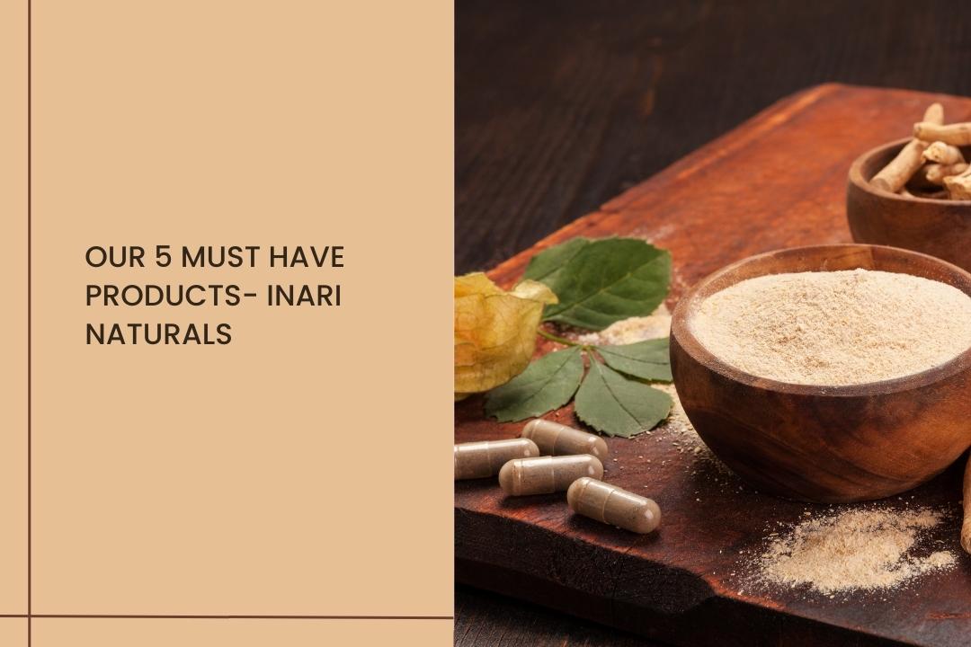 Our 5 MUST have products- Inari Naturals - Curl Cure