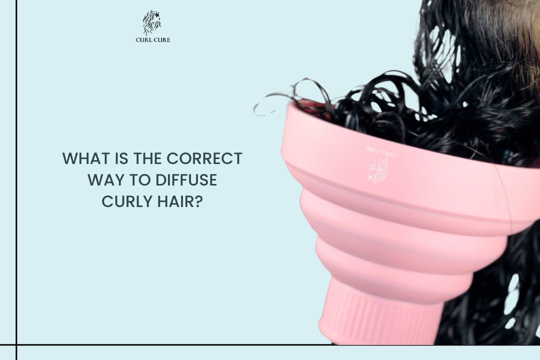 What is the Correct Way to Diffuse Curly Hair? - Curl Cure