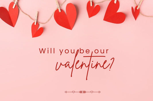 Will you be our valentine? - Curl Cure