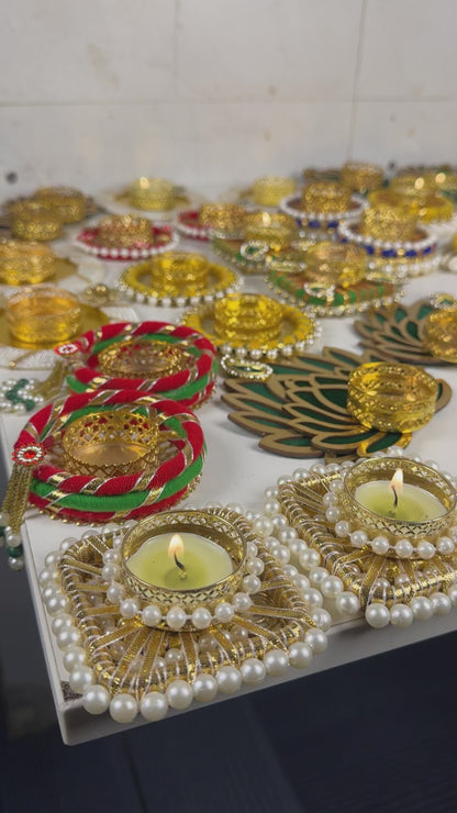 Handmade Diwali Diyas (Pair of 2)