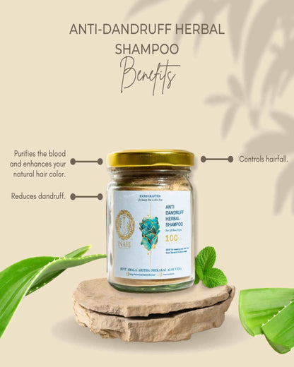 Anti Dandruff Herbal Cleanser / Shampoo - 100% Natural - Do It Yourself Shampoo