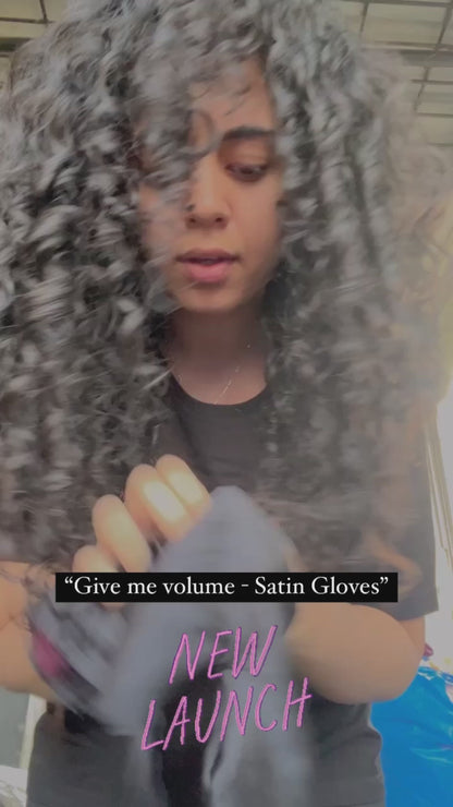 Give me volume - Satin Gloves