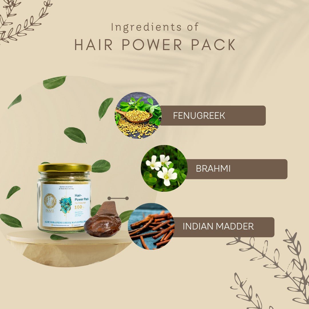 Hair- Power Pack - 100% Natural - Curl Cure