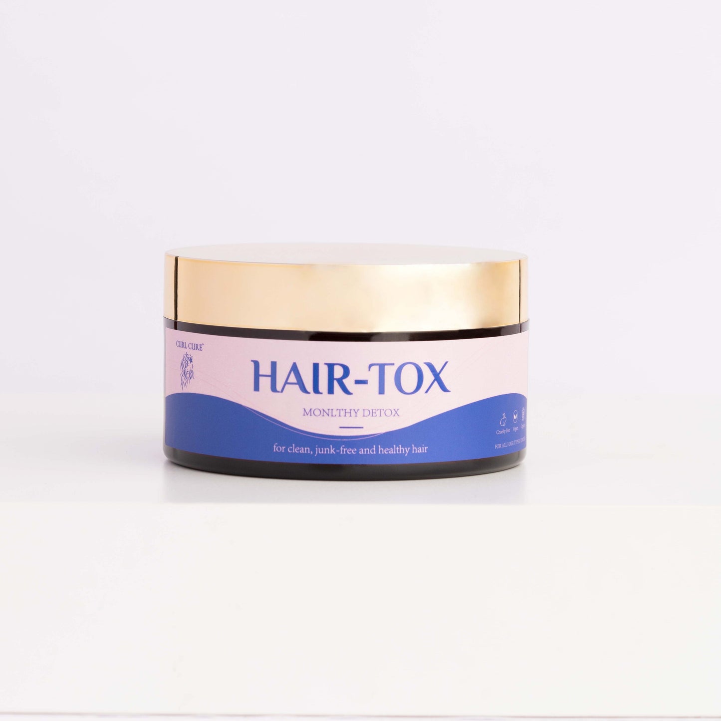 Hair-Tox: Detox Hair & Scalp, Remove Hard Water & Dandruff - Curl Cure