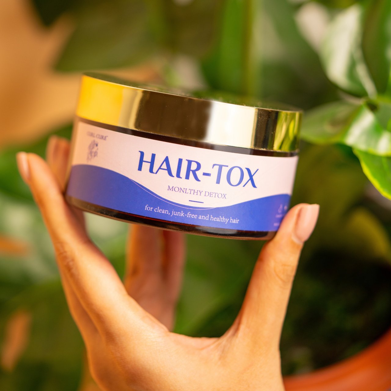 Hair-Tox: Detox Hair & Scalp, Remove Hard Water & Dandruff - Curl Cure