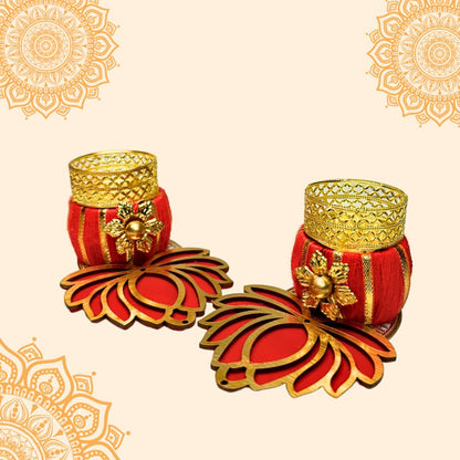 Handmade Diwali Diyas (Pair of 2) - Curl Cure
