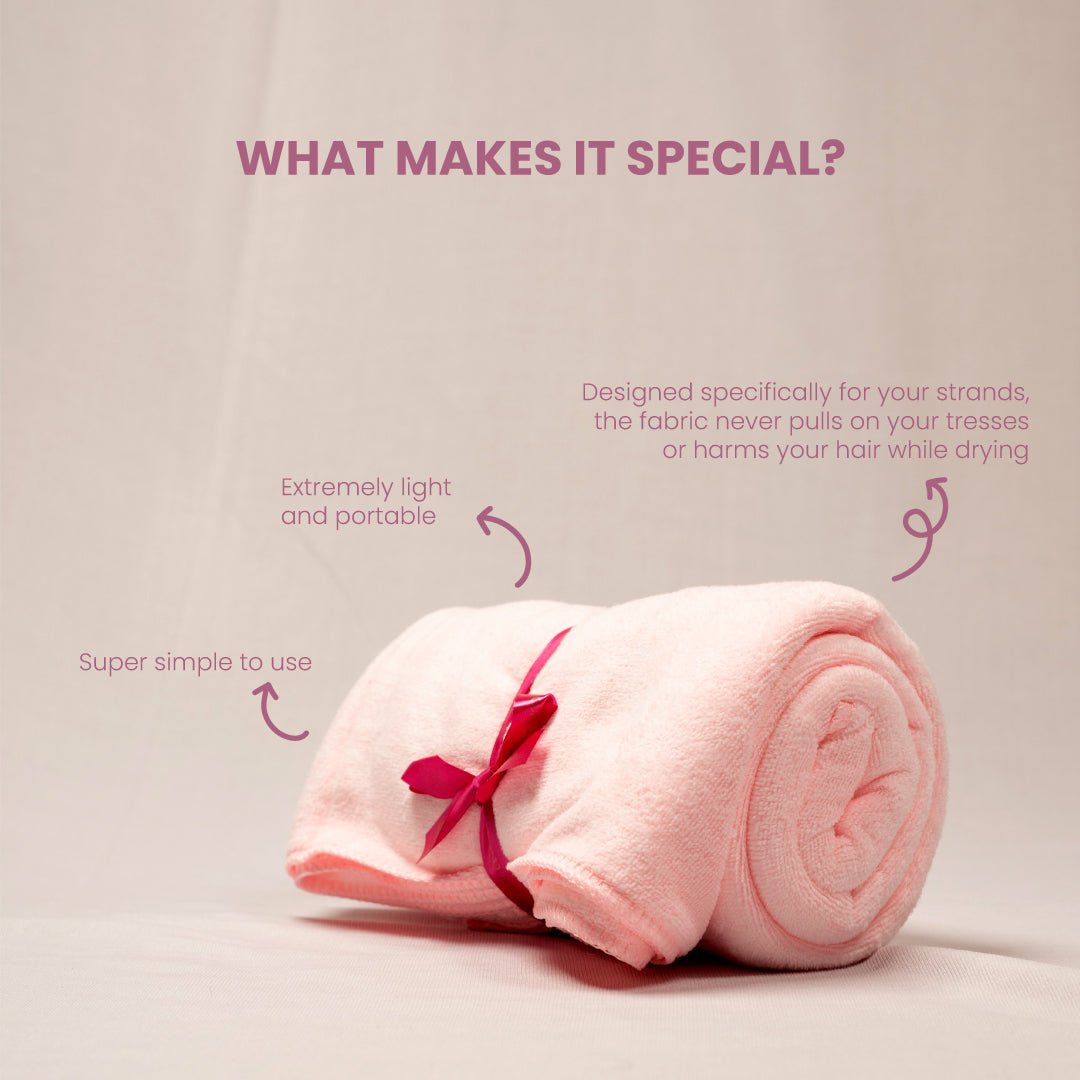Microfibre Towel - For Frizz Free Hair! - Curl Cure