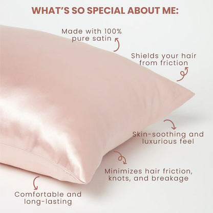 Satin Pillowcase - #CurlProtection - Curl Cure